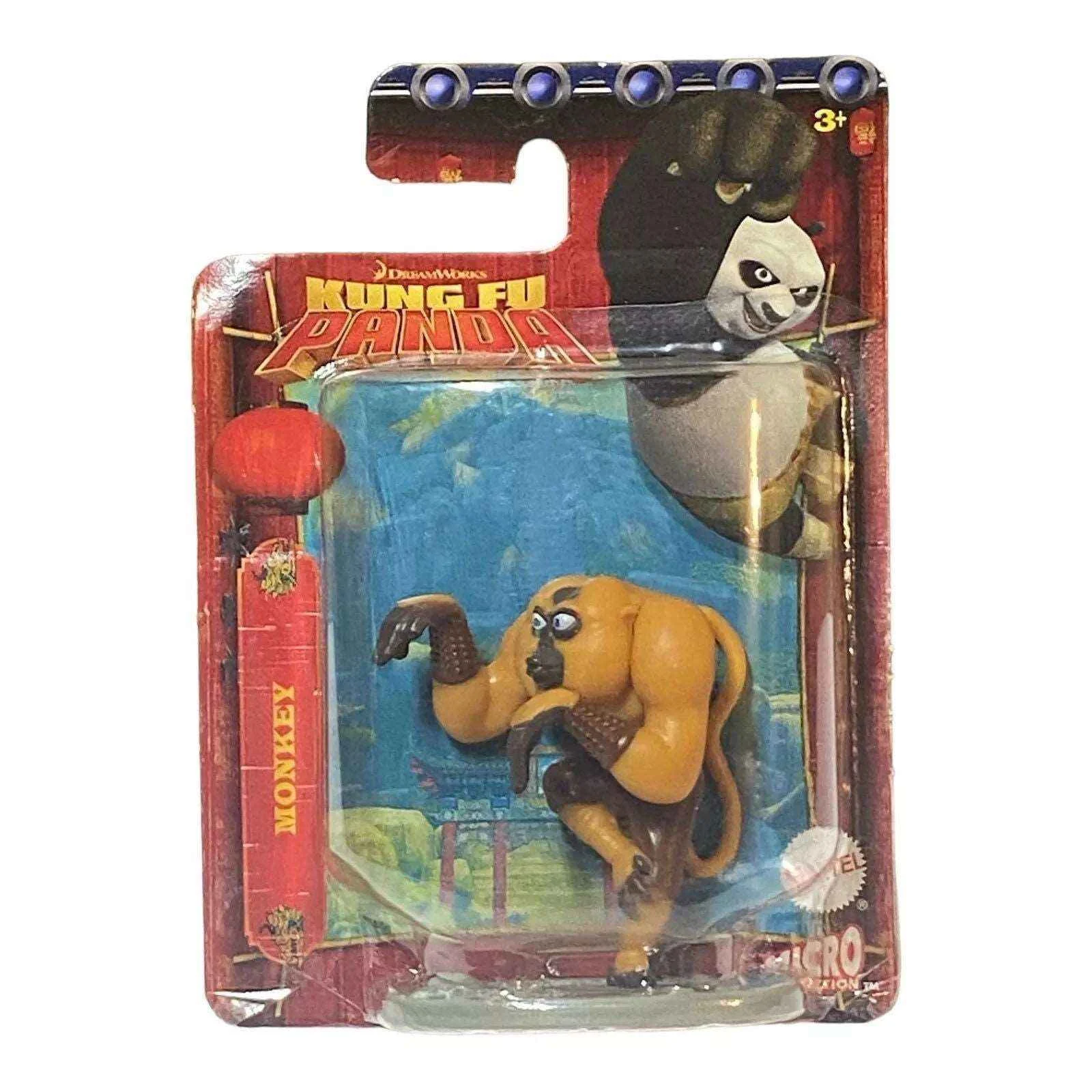 Monkey Kung Fu Panda Micro Figure / Cake Topper - Collectors World Toys