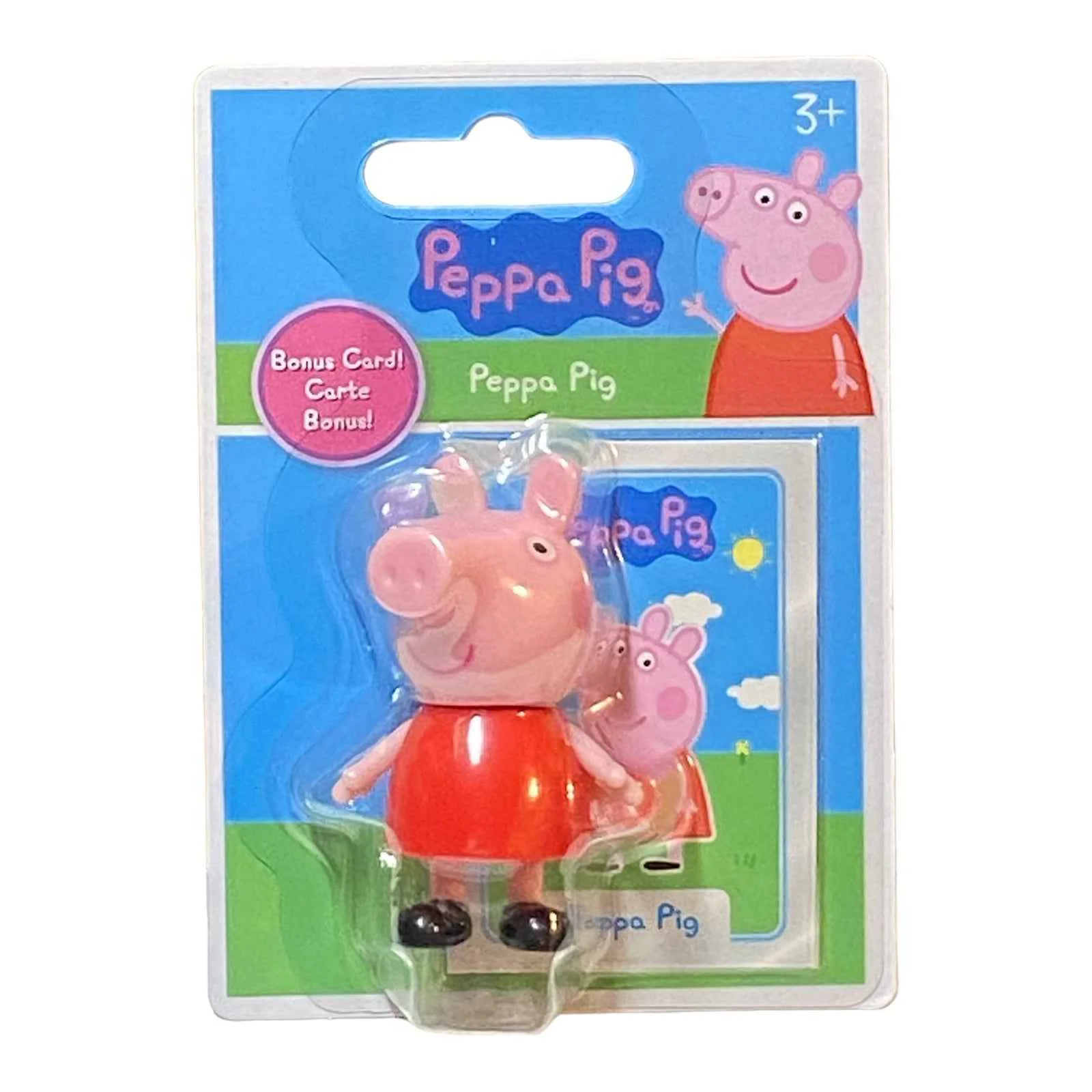 Peppa Pig Miniature Figure / Cake Topper with Bonus Card - Collectors World Toys